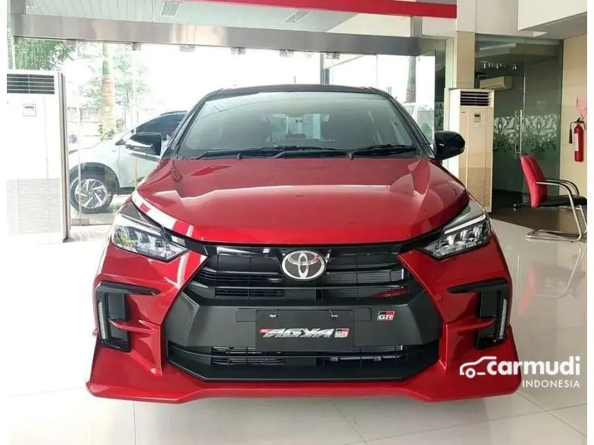 Jual Mobil Toyota Agya 2024 GR Sport 1.2 di DKI Jakarta Automatic Hatchback Merah Rp 220.000.000