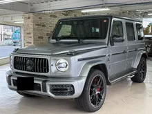 2022 Mercedes-Benz AMG G63 AMG Night Package 4.0 SUV with Burmester Sound System 5A Japan Recon Car Report Provided Incoming Stock