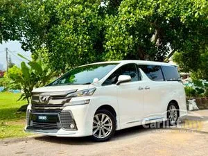 2017 Toyota Vellfire 2.5 Z Golden Eyes MPV