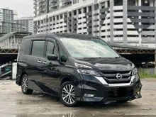 2019 Nissan Serena 2.0 S-Hybrid High-Way Star AT/LOW MONTHLY/ 7-SEATER/POWER SLIDE DOOR/ free warranty/ tinted /full tank /service /FAMILY MPV KING