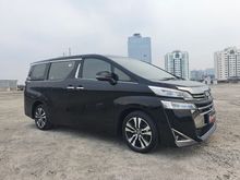 Toyota Vellfire 2.5 G ATPM 2019 hitam Alphard 2020 Pilot Seat 2018