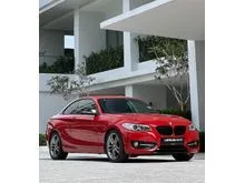 2014 BMW 220i 2.0 Sport Line Coupe 43K KM MILEAGE