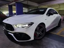 2020 Mercedes-Benz CLA45S AMG - FULLY LOADED - YEAR END SALE - LOW MILEAGE 21K ONLY