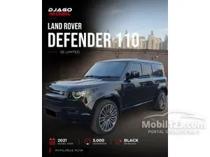 2021 Land Rover Defender 2.0 110 P300 SE SUV Limited Black Hitam