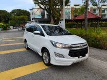 2018 Toyota Innova 2.0 G MPV