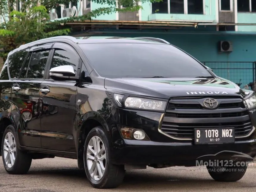 Jual Mobil Toyota Kijang Innova 2016 G 2.0 di Banten Automatic MPV Hitam Rp 225.000.000