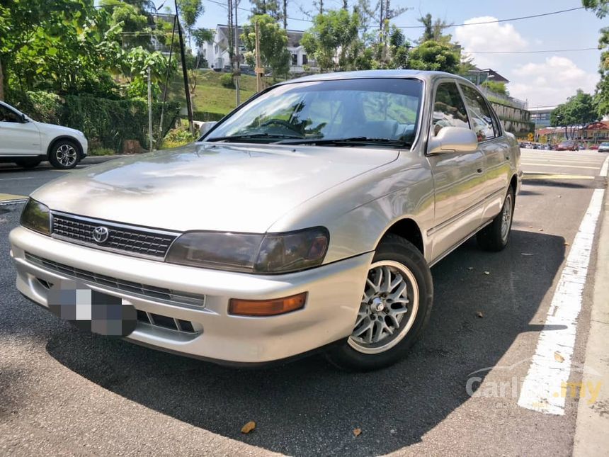 Toyota Corolla 1995 SEG 1.6 in Kuala Lumpur Manual Sedan Gold for RM ...