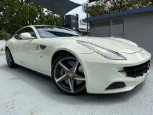 BOMBECK WHITE PRE OWNED 2012/2013 FERRARI FF 6.3L SPORT ULTRA LOW MILEAGE NEW IMPORT FULL SERVICE BY ITAL AUTO RECENT MAJOR SERVICE TIO TOP CONDITION