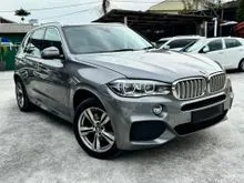 2018 BMW X5 2.0 xDrive40e M Sport SUV F15 HYBRID CKD/ 5 YEARS WARRANTY / NAPPA LEATHER