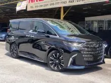 2024 Toyota Alphard 2.4 Executive Lounge MPV TURBO AH40 (A) 25K KM DONE DIRECT SHIFT GEARBOX 8 SPEED PANORAMIC ROOF PILOT SEAT JBL SOUND WRTY TIL 2029
