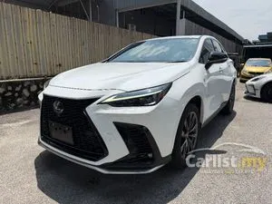 2023 Lexus NX 350 2.4 F SPORT SUNROOF 4CAMERA HUD BSM JAPAN EDITION