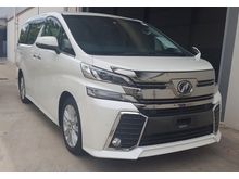 2015 Toyota Vellfire 2.5 ZA PRE CRASH OFFER RM220K WITH SST