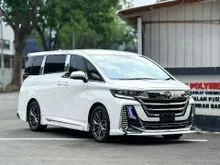 2024 Unreg Toyota Vellfire 2.4 Turbo Modellista Bodykit,11K KM Only, Grade 5A, 8 Tahun Warranty, Ready Stock