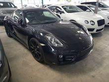 2013 Porsche Cayman 2.7 Coupe Black