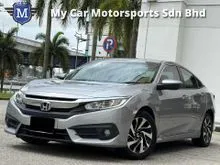 2018  HONDA CIVIC 1.8 FC S (A) i-VTEC / PUSH START KEYLESS / ELECTRONIC SEAT / FULL LEATHER SEAT / 360 REVERSE CAMERA ( ANDROID PLAYER )