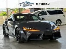 Manual MT6/Brown Leather/17903km/Grade 5A/JBL/HUD/2023 Toyota GR Supra 3.0 RZ Coupe/Free Toyota Dealer Warranty and Service