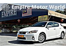 Lexus CT200h 1.8 Luxury Hatchback - ECVT HYBRID CBU - NEW FACELIFT - ( JXX 2211 ) 1 CAREFUL OWNER