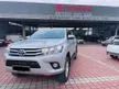 Used 2018 Toyota Hilux 2.4G AT + FREE 3 Years WARRANTY + FREE 3 Years Service by Authorized Toyota Service Centre + TRUSTED DEALER