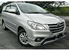 2015 Toyota Innova 2.0 G (A) FULL SERVICE TOYOTA