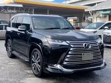5A BLACKSEAT 2024 Lexus LX 600 3.4 MARK LEVINSON COOLBOX REAR ENTERTAINMENT BODYKIT FULL SPEC SUV