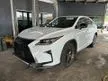 Recon 2018 Lexus RX300 2.0 F Sport SUV Sunroof HUD RED LEATHER