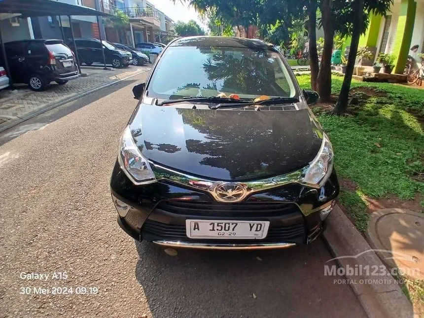 Jual Mobil Toyota Calya 2019 G 1.2 di Jawa Barat Automatic MPV Hitam Rp 119.000.000