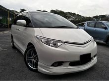 TOYOTA ESTIMA 3.5 (A) MPV 7 SEATER 2/POWER DOOR P/START R/CAMERA ACCIDENT FREE WELL CONDITION