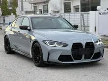 2023 BMW M3 3.0 Competition M xDrive G80 AWD Japan Spec Unregistered S58 Harmon Kardon Sound System Carbon Roof Carbon Interior New Car Condition