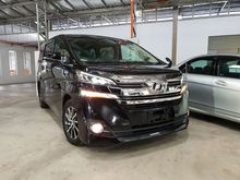 2016 UNREG Toyota Vellfire 2.5 X Spec Free Upgrade Android Player With 3 Years Warranty
