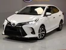 2021 Toyota Vios 1.5 G Sedan * 360 REVERSE CAM * PADDLE SHIFT * PRE-CRASH * LINE ASSIT * LEATHER SEAT