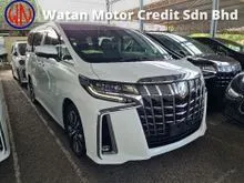 2019 Toyota Alphard 2.5 SC, 3LEDS, SUNROOF, BLIN DSPOT MANAGEMENT,DIGITAL REAR VIEW MIRROR,LANE KEEPING ASSIST,PRE CRASH,GRADE 4, 5 YEARS WARRANTY,