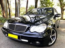 Mercedes-Benz C200K 1.8 Avantgarde KOMPRESSOR LOCAL BLACK ENGINE