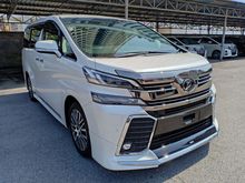 2016 Toyota Vellfire 2.5 ZG JBL AUDIO HOME THEATER SURROUND CAMERA PRE-CRASH MODELLISTA BODYKIT (A) OFFER UNREG