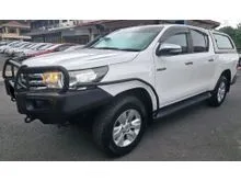 2016 Toyota HILUX DOUBLE CAB 2.4 A (G LIMITED) VNT 4WD (AT) (PICK UP TRUCK) - (KEADAAN BAIK) SUPER WHITE II (040) 6E-AT 153,000KMS