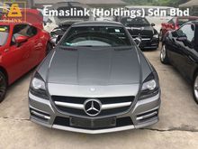 2014 Mercedes-Benz SLK200 1.8 AMG Turbo Convertible Top 7G nice sport car