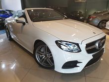 2018 Mercedes-Benz E300 2.0 AMG Coupe UNREG UK CABRIOLET AMG SOFT TOP