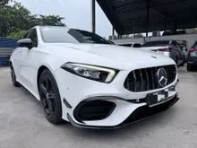 2019 Mercedes-Benz A200 1.3 AMG Line Hatchback A45 Bodykits Mileage 34k Full Service Cycle Carriage 1 Owner Chinese 3 Years Warranty