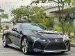 Recon 2021 Lexus LC500 5.0 V8 S Package Coupe Unregistered Apple Car Play Android Auto 21 Inch Forged Rim Mark Levinson Sound System Carbon Fiber Roof Top A