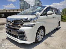 2016 Toyota Vellfire 2.5 Z 7 SEATER FULL ALPINE SET MONITOR GOOD CONDITION UNREG16
