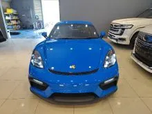 (Roll Cage, PDLS+, Ceramic Brake, BOSE Carbon Bucket Seat)2022 Porsche 718 4.0 Cayman GT4 420Hp (11k-Km LOW Mileage, Provide Warranty)
