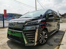 2019 TOYOTA VELLFIRE 2.5 ZG SUNROOF 3LED DIM