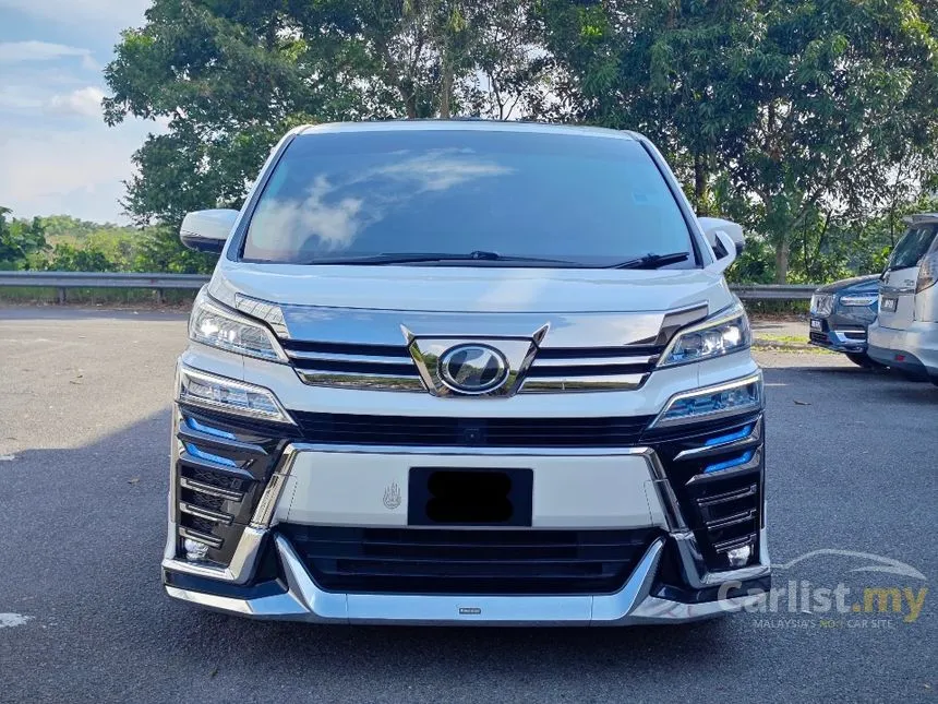 2018 Toyota Vellfire ZG MPV