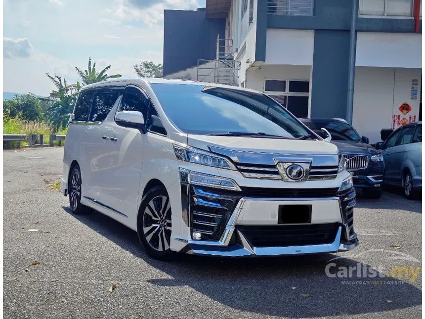 2018 Toyota Vellfire ZG MPV