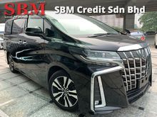 2018 Toyota Alphard 2.5 SC-SUNROOF-DIGITAL INNER MIRROR- 3 LED HEADLAMP- PRE-CRASH SYSTEM-LANE KEEPING ASSIST-LEATHER SEATS-TWIN POWER DOOR-POWER BOOT