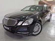 2012 Mercedes-Benz E200 7 SPEED CGI 1.8 (A) NO PROCESSING CHARGE