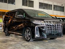 3LED+SUNROOF+PCRASH 2019 Toyota Alphard 2.5 SC PILOT SEAT MPV