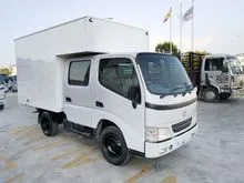 Toyota dyna double cab Luton box van 7ft /unregister