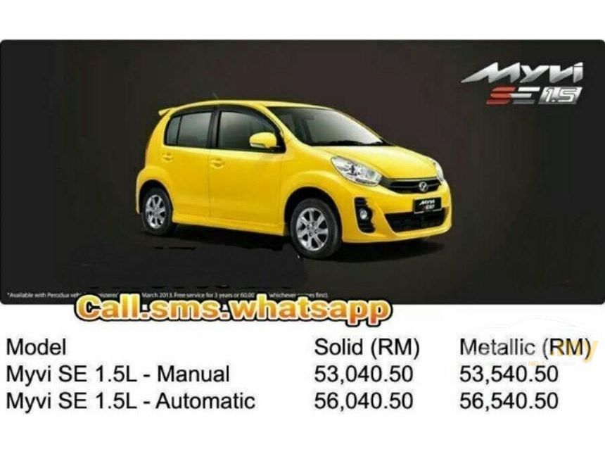 Perodua Myvi 2014 SE 1.3 in Kuala Lumpur Automatic 