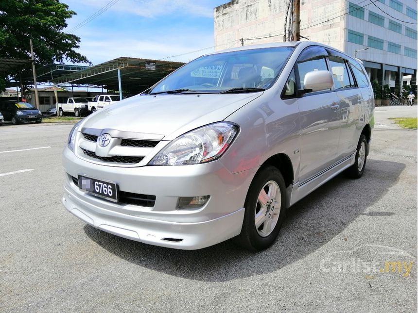 2008 toyota innova 2.0 e mpv one owner