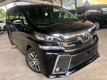 2016 Toyota Vellfire 2.5 ZG Edition MPV**SUNROOF**PRE-CRASH**PREMIUM WARRANTY**SHOWROOM CONDITION**